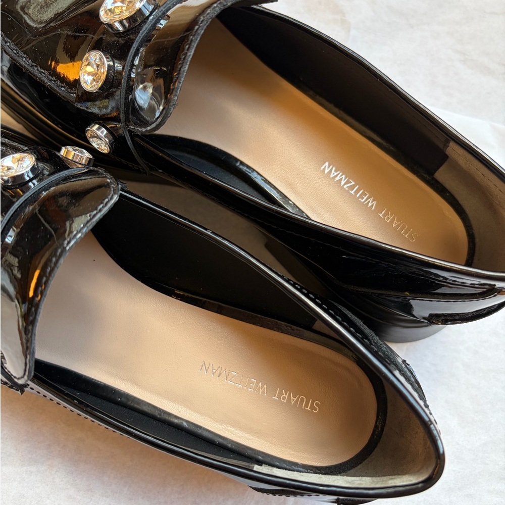 STUART WEITZMAN gem platform loafers - image 4